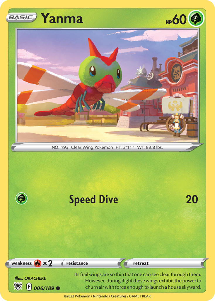 Yanma [Reverse Holo]